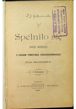 Spełniło się 1897 r