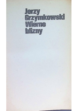 Wierne blizny