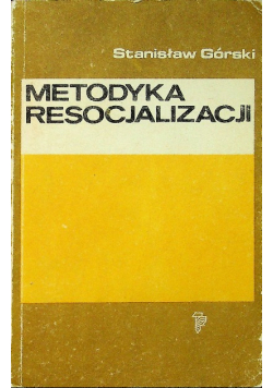 Metodyka resocjalizacji