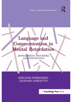 Language and Communication in Mental Retardation