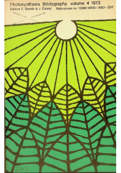 Photosynthesis bibliography Volume 4