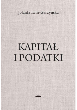 Kapitał i podatki