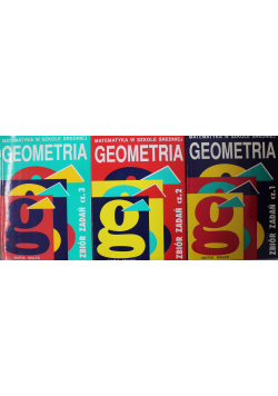 Matematyka w szkole średniej Geometria Zbiór zadań 3 Części