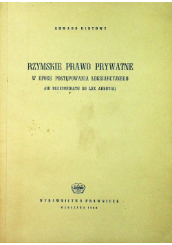 Rzymskie prawo prywatne