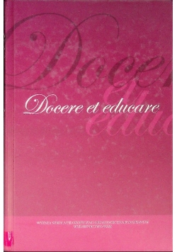 Docere et educare