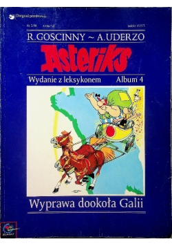 Asteriks album 4 Wyprawa dookoła Galii