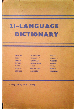 21 Language Dictionary