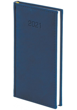 Kalendarz 2021 A6 Tygodniowy Vivella Granatowy