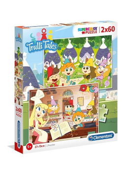 Puzzle Supercolor Trulli Tales 2x60