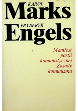 Manifest partii komunistycznej Zasady komunizmu