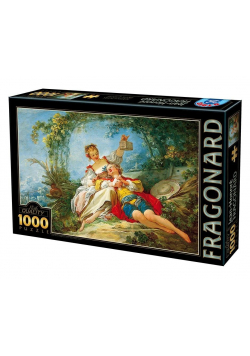 Puzzle 1000 Jean- Honore Fragonard, Zakochani