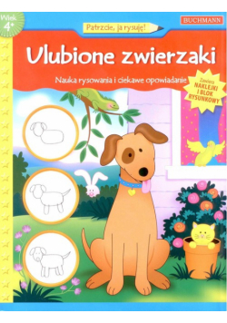 Ulubione zwierzaki Nauka rysowania i ciekawe opowiadanie