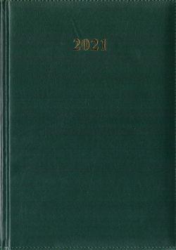 Kalendarz 2021 Tygodniowy B5 Divas Zielony