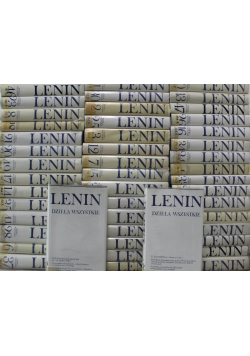 Lenin dzieła wszystkie 47 tomów