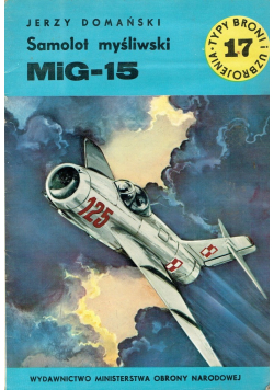 Samolot myśliwski MiG 15 Wydanie I