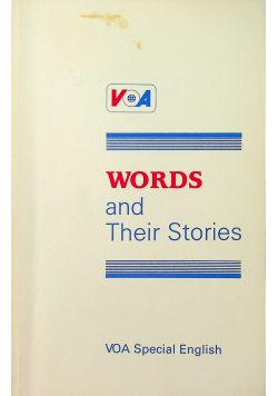 Wrods and their storie