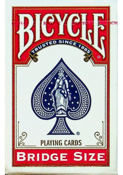 Bicycle playing cards bridge size NOWE
