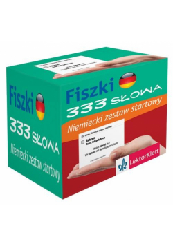 Fiszki 333 słowa Niemiecki zestaw startowy
