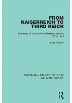 From Kaiserreich to Third Reich