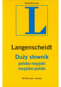 Duży słownik polsko - rosyjski rosyjsko - polski