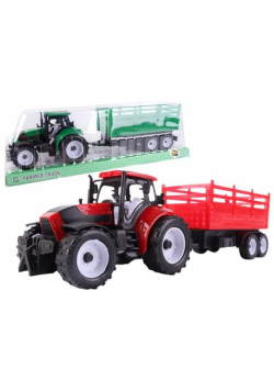 Traktor z przyczepą burtową mix