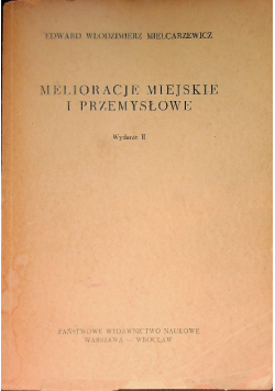 Melioracje miejskie i przemysłowe