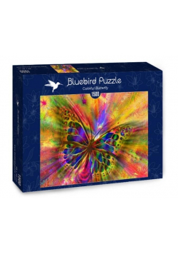 Puzzle 1500 Kolorowy motyl