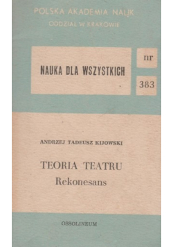 Teoria Teatru Rekonesans