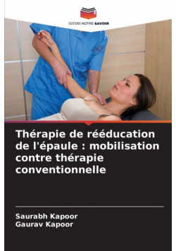 Thérapie de rééducation de l'épaule