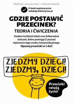 Gdzie postawić przecinek?