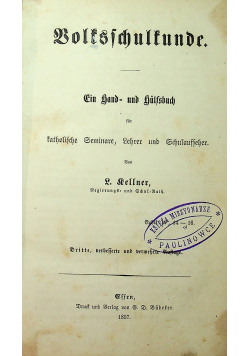 Voltsschultunder 1857 r.