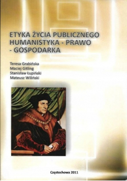 Etyka życia publicznego humanistyka-prawo-gospodarka
