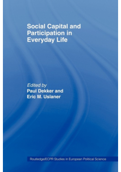 Social Capital and Participation in Everyday Life