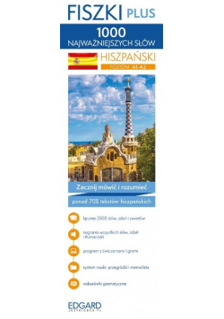 Hiszpański Fiszki PLUS 1000 najważniejszych słów