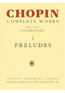 Chopin complete works I Preludes