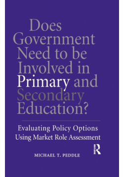 Does Government Need to be Involved in Primary and Secondary Education