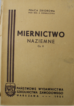 Miernictwo naziemne część II