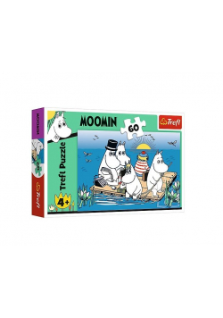 Puzzle 60 Muminki nad jeziorem TREFL