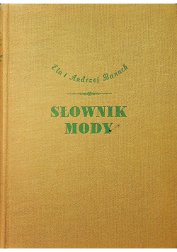 Słownik mody
