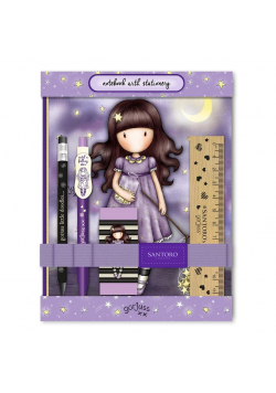 Notes z Przyborami Szkolnymi - Gorjuss Sparkle
