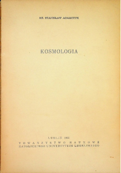 Kosmologia