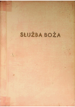 Służba Boża w Archidiecezji Warszawskiej
