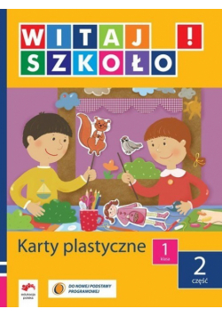 Witaj szkoło 1 Karty plastyczne część 2