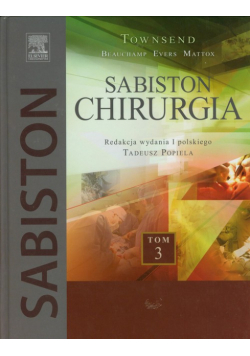 Townsend Courtney M. - Sabiston Chirurgia Tom 3