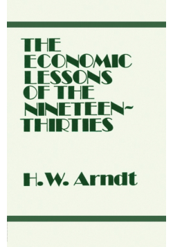 Economic Lessons of the 1930s
