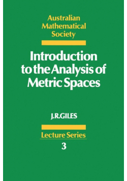 Introduction to the Analysis of Metric Spaces