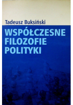 Współczesne filozofie polityki