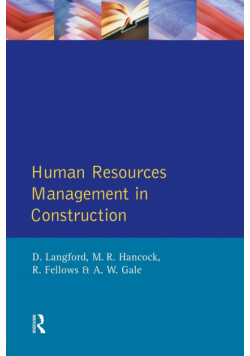 Human Resources Management in Construction