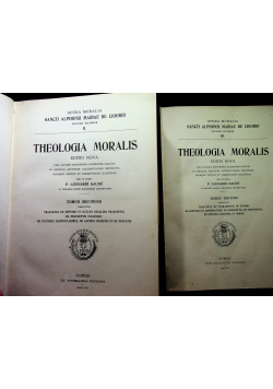Theologia Moralis tomy II i III