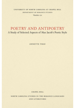 Poetry and Antipoetry